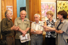 Слева-направо: Николай Вылкун, Василий Поникаров, Евгений Голубовский, Галина Владимирская