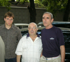 Слева–направо: Виталий Руденко, Леонид Рукман, Василий Москаленко