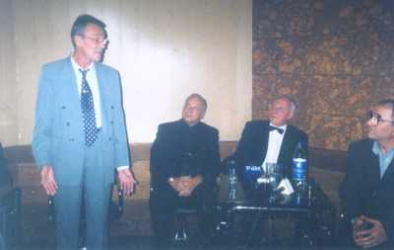 (Слева направо) Андрей Добролюбский, Владимир Глазырин, Анатолий Горбатюк, Валерий Хаит
