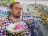 Открытие персональной выставки «Прогулки Одессой» Андрея Коваленко 