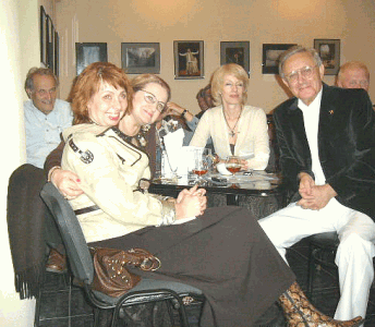 Слева-направо: Ефим Ярошевский, Ирина Потоцкая, Валентина Бронз, Галина Владимирская, Иосиф Бронз.