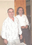 Вице-президент ВКО Валерий Хаит и Анатолий Контуш (справа).
