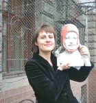 Наталья Мариненко и ее любимая работа "Красная шапочка".