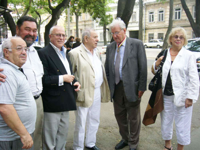 Слева - направо: Л. Рукман, В. Фонарев, А. Горбатюк, П. Тодоровский, А. Львов, М. Тодоровская