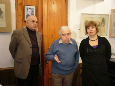 Выставку графики заслуженного художника Украины Адольфа Лозы (1931 – 2004) открыл Евгений Голубовский.