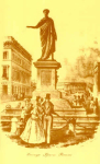 Статуя герцога Ришелье 1826 - 1828 гг. Скульптор И. Мартос Архитектор А. Мельников
