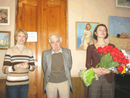 Ольга Разинкина (справа), Евгений Голубовский и Галина Владимирская