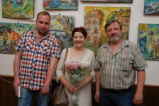 Открытие персональной выставки «Прогулки Одессой» Андрея Коваленко 