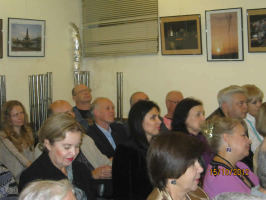 Редкий кадр. В последнем ряду (в очках) многолетний автор "Фонтана" поэт Михаил Векслер.