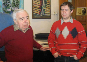 Евгений Голубовский и Дмитрий Банников (справа)