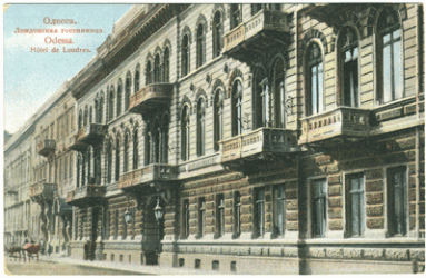Гостиница «Лондонская», XIX век