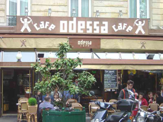 ODESSA cafe in Paris